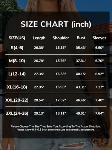 ATHMILE Shirts for Women Crewneck 2024 Summer Tunic Tops Fitted Shirts Basic Tee Yoga Workout Classics Casual Fashion Outfits Black - Image 6