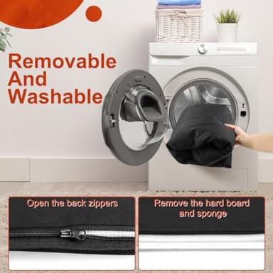 Vailge Dog Car Seat Cover, Dog Hammock for Car Backseat, Non Inflatable seat Cover for Back seat,Hard Bottom Back Seat Protector for Cars,Trucs & SUVs - Image 8