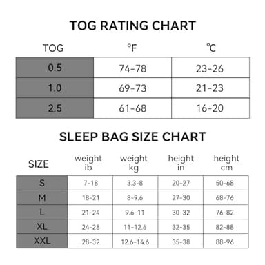 BubblePanda Rayon Made from Bamboo Sleep Sack 6-12 Months 1.0 Tog Soft Toddler Sleeping Sack for Babies 2-Way Zipper Baby Wearable Blanket - Image 7