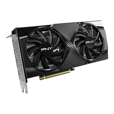 PNY NVIDIA GeForce RTX™ 5060 Ti OC Dual Fan, Graphics Card (8GB GDDR7, 128-bit, Boost Speed: 2692 MHz, SFF-Ready, PCIe® 5.0, HDMI®/DP 2.1, 2-Slot, NVIDIA Blackwell Architecture, DLSS 4) - Image 2