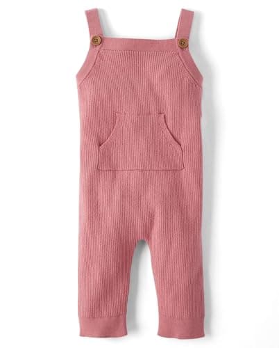 Gymboree,and Newborn Overall Pant Set,Pink,6-9 Months - Image 1