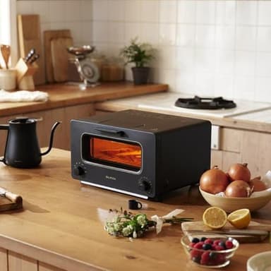 BALMUDA The Toaster | Steam Oven Toaster | 5 Cooking Modes: Sandwich Bread, Artisan Bread, Pizza & Pastry, Oven | Precise Heat Control | Steam Technology | Baking Pan | US Version | Black - Image 8
