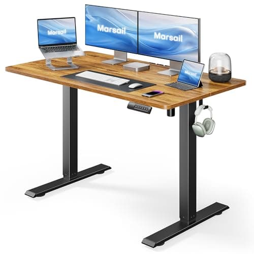 Marsail Standing Office Desk - Image 1