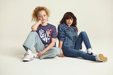 Levi's Girl's Denim Trucker Jacket, Bristol, 6 - Image 11