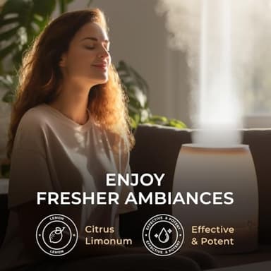 Gya Labs Lemon Essential Oil for Skin - 0.34 Fl Oz - 100% Pure Natural Lemon Oil for Diffuser, Cleaning, Refreshing Scent for Aromatherapy, DIY & Candle Making - Image 3