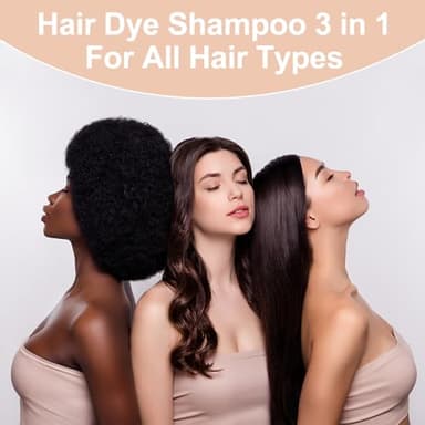 Agthyuve Dark Brown Hair Dye, Hair Dye Shampoo for Men and Women, Hair Color Shampoo For Home Use, Shampoo Para Canas, Hair Dye Shampoo 3 in 1, 16.9 Fl Oz (Dark Brown) - Image 6
