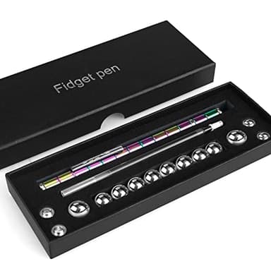 LARAH Color Fidget Pen Toy, Sensory Tool EDC Fidgeting Game for Adults, Cool Gadget Best for Stress and Anxiety Relief and Kill Time,Novelty Gifts for Teen and Adults - Image 6