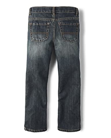 The Children's PlaceBoysMultipack Basic Bootcut Jeans Dark Jupiter/Dustbowl Wash/Med Indigo/Pierce Wash 4-Pack7 - Image 5