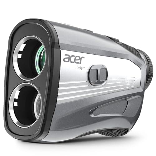 Acer Golf Rangefinder with Slope - 1200 Yards Laser Range Finder for Hunting, 6X Magnification Rangefinders Golf with Flag Pole Locking Vibration, Rechargeable Magnetic Golfing Gift for Men - Image 1