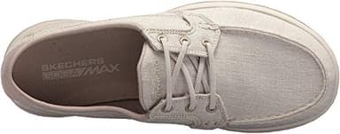 Skechers Women's Go Walk Lite - Isla Boat Shoe, Taupe, 11 M US - Image 5
