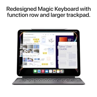 Apple iPad Magic Keyboard Case for iPad Pro 11-inch (M4) US English (White) - Image 6