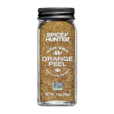 Spice Hunter Orange Peel, Granulated, 1.6 Ounce (Pack of 6)