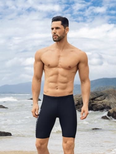 361° Swim Jammers for Men, Pro Racing Training Swimsuit, Chlorine Resistant Endurance Swimming Pants Triathlon Tech Suit 3XL - Image 8