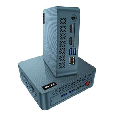 wo-we H5 Mini PC Intel Twin Lake N150 16GB RAM 512GB M.2 PCLe SSD 4C/4T 4K Triple Display Dual HDMI&Type-C,USB3.2 x4 Mini Desktop Computer for Home Office Business Gaming - Image 1