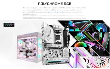 ASRock AMD B850 Steel Legend WiFi 7 Socket AM5 Ryzen 9000, 8000 and 7000 Series DDR5 up to 8000+ (OC) MHz 256GB ATX Motherboard M.2 SATA3 6.0 Gb/s PCIe 5.0 1 HDMI - Image 5