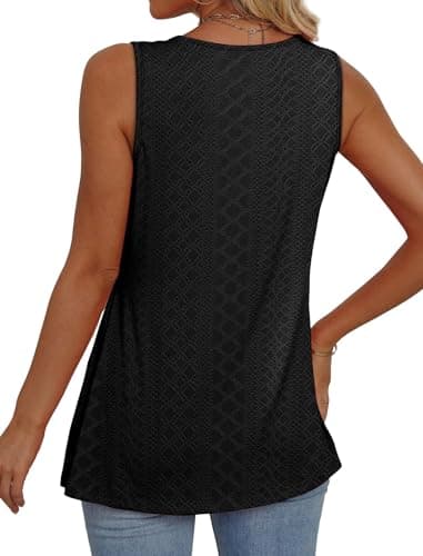 Women's Clothing Cruise Outfits for Women 2025 Summer Top Cowboy Chic School Outfits Beach Fashion Clothing Black Womens Tops Fall Clothes XL - Image 5