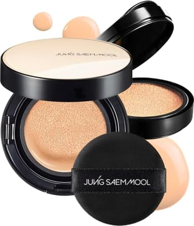 [JUNGSAEMMOOL OFFICIAL] Essential Skin Nuder Cushion (N Light) | Refill Included | Natural Finish | Buildable Coverage | Makeup Artist Brand | Cream Foundation - Image 1