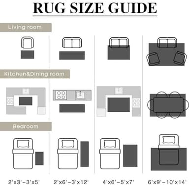 PureCozy Taupe Area Rug 6x9 Machine Washable Vintage Living Room Distressed Non Slip Carpet Traditional Indoor Bedroom Retro Floral Accent Throw Large Rug for Office Kitchen Dining Room - Image 9