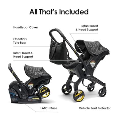 Doona Car Seat & Stroller, Vashtie - Limited Edition - All-in-One Travel System - Image 6