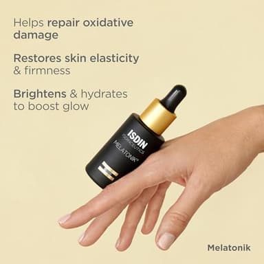 ISDIN Melatonik, Overnight Recovery Anti-Aging Benefits Night Serum, 3-in-1 Repairs, Restores and Brightens with Melatonin, Bakuchiol, Vitamin C… - Image 4