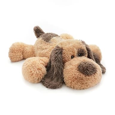 WEIGEDU Floppy Stuffed Dog Puppy Plush Toy, Huggable Beagle Labrador Retriever Stuffed Animal Dogs for Kids Girls Boys Baby Birthday Gift, 20 inch, Brown - Image 1