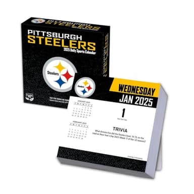 Turner Sports Pittsburgh Steelers 2025 Box Calendar (25998053054) - Image 1