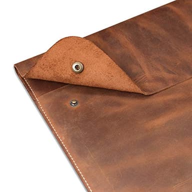 MegaGear Top Grain Leather MacBook Bag Laptop Sleeve for MacBook Pro and MacBook Air Case - 16 Inch - 15 Inch - 15.5 Inch (M4, M3, M2, M2, M1, Pro & Max) 2020 to 2024 Models - Image 6