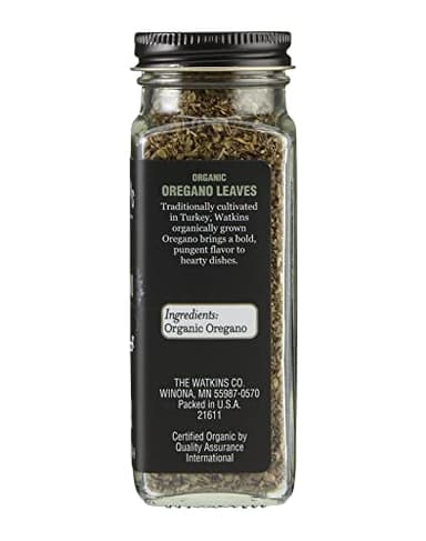 Watkins Gourmet Organic Spice Jar, Oregano Leaves, 0.67 Ounce - Image 2