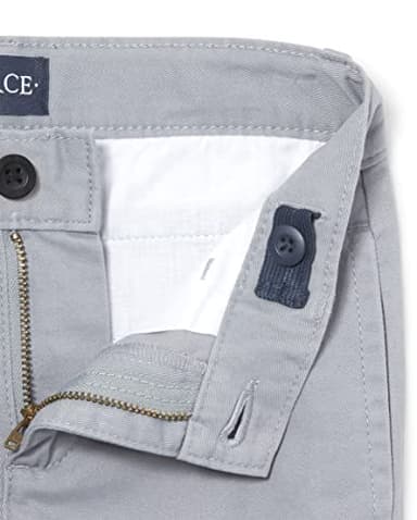 The Children's Place Boys Stretch Chino Pants,Fin Gray Single,12S - Image 2