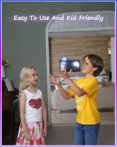 Cosmic Fly Ball 2025 Flying Orb Ball with Lights,UFO Hand Operated Mini Drone for Kid,Galactic Fidget Spinner Boomerang Hover Balls,Christmas Birthday Gifts Toy for 6 7 8 9 10+ Year Old Boy Girl Teens - Image 2