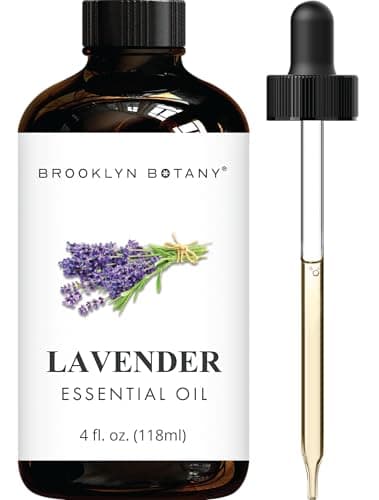 Brooklyn Botany Lavender Essential Oil - Huge 4 Fl Oz - 100% Pure and Natural - Premium Grade with Dropper - for Aromatherapy and Diffuser - Image 1