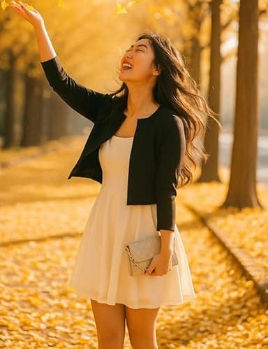 OmicGot Women's 3/4 Sleeve Cropped Cardigan Sweater Bolero Open Front Black Shrugs for Women Dresses S - Image 3