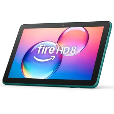 Amazon Fire HD 8 tablet (newest model), 8” HD Display, 3GB memory, 32GB, designed for portable entertainment, Emerald - Image 1