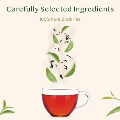 VAHDAM, Assam Black Tea Leaves (340g/12oz) 170+ Servings | High Caffeine, Non GMO, Gluten Free | STRONG, MALTY & RICH | Pure Unblended Single Origin Black Loose Leaf Tea | Vacuum Sealed - Image 3