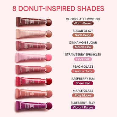 LANEIGE Glaze Craze Tinted Lip Serum, Strawberry Sprinkles: Hydrating Serum for Glossy,Nourished Lips with Plumping Polypeptides,0.42 oz - Image 8
