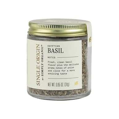 Simply Organic Single Origin Egyptian Basil, Organic, 0.85 Ounce - Image 1