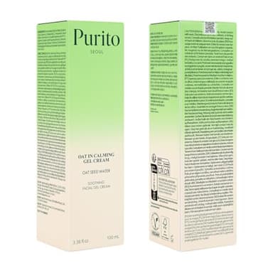 PURITO Oat In Calming Gel Cream, Oat Seed Water Hydration & Soothing, Lightweight, Non-Sticky FA Safe Moisturizer for Sensitive Skin, Non-Comedogenic, Fragrance-Free, Korean Skincare 3.38 fl.oz - Image 8