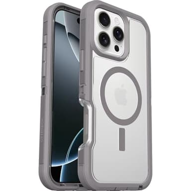 OtterBox iPhone 16 Pro Max Defender Series XT Clear Case - Snow Capped Clear - Image 4