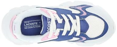 Lacoste Unisex-Child Infant's L003 Neo Sneaker, Light Blue/White, 10 - Image 5