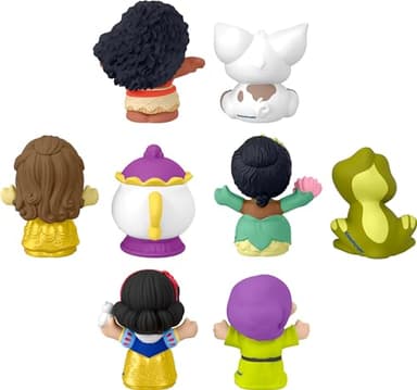 Fisher-Price Little People Toddler Toys Disney Princess Story Duos 8-Piece Figure Set for Pretend Play Kids Ages 18+ Months - Image 5