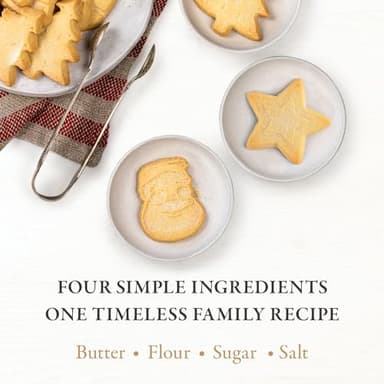 Walker’s Assorted Shortbread Cookies in Festive Shapes - Includes Christmas Tree, Bell, Star and Santa Claus Shaped Christmas Cookies - Image 3