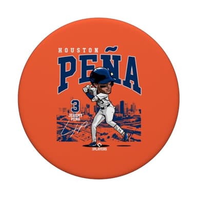Jeremy Peña | Houston Baseball MLB Players | MLBJPEN4021 PopSockets Adhesive PopGrip - Image 3