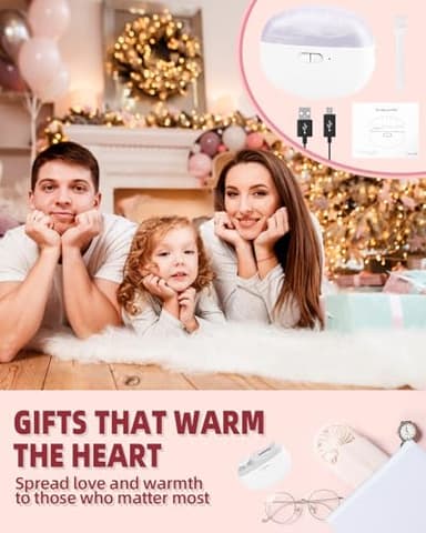 CCMADE 2025 Upgraded Electric Nail Clipper, 3 in 1 Automatic Nail Trimmer and Polisher with LED Light & Clip Storage,USB Rechargeable - 2 Speeds Electric Nail File for Baby, Adults, Seniors - Image 6