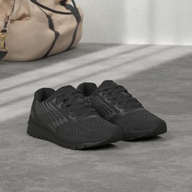 Joomra Whitin Men's Running Sneakers Walking Workout Gym Jogging Shoes Size 10 Black Casual Knit Trekking Treadmill Athletic Male Runny Tennis Comfortable Footwear 44 - Image 2