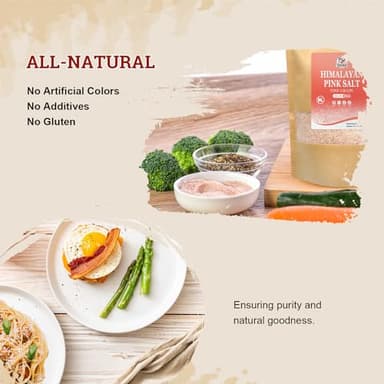 52USA Himalayan Pink Salt, Fine Grain 1 lb, Pink Himalayan Sea Salt, Salt for Grinder Refill, Kosher - Image 3