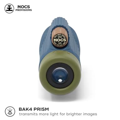 Nocs Provisions Zoom Tube 8x32 Monocular, 8X Magnification Telescope, Bak4 Prism, Wide Field of View for Bird Watching, Backpacking & Wildlife Viewing - Indigo Blue II - Image 3