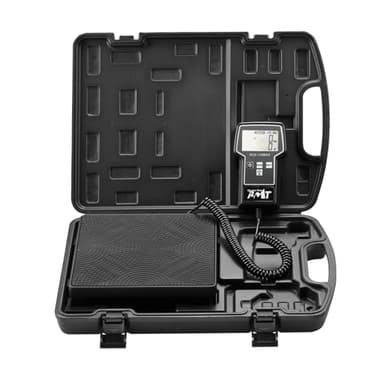 PB Motor Tech 110LBS Digital Refrigerant Charging Scale with Ultra Large LCD Screen & Portable Case, High Precision HVAC Freon Scale for Weighing Recovery Tanks - Image 1