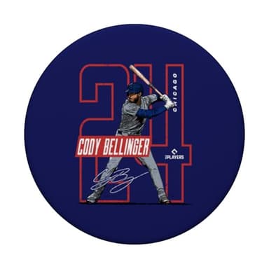 Cody Bellinger | Chicago Baseball Players | MLBCBEL3002 PopSockets Adhesive PopGrip - Image 3