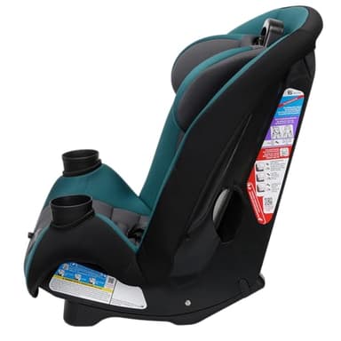 Safety 1st Ellaris 3-in-1 Convertible Car Seat, Slim Fit Design, Rear & Forward-Facing, 5-Position Headrest, 3-Across Fit, Travel-Friendly with Machine-Washable Seat Pad, Peacock Blue - Image 15