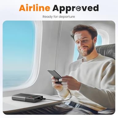 Portable Charger 20000mAh, 22.5W PD 3.0+QC 4.0 Fast Charging Power Bank, Cooler & Unbreakable Aerospace Metal Case for iPhone 16 15 14, Android, iPad, Samsung Google Tablet & More (Travel Essential) - Image 7